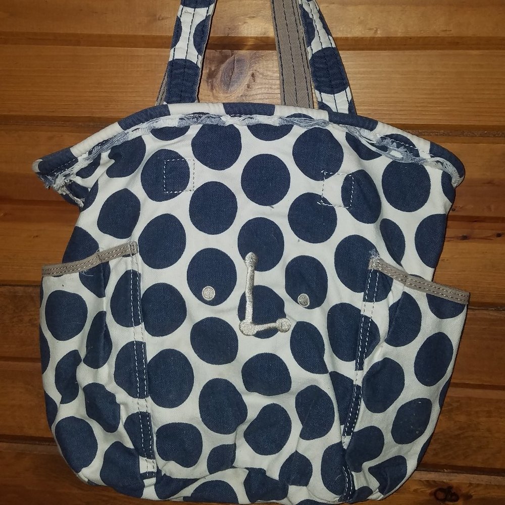 Thirty-One Retro Metro Tote Bag Embroidered Letter L